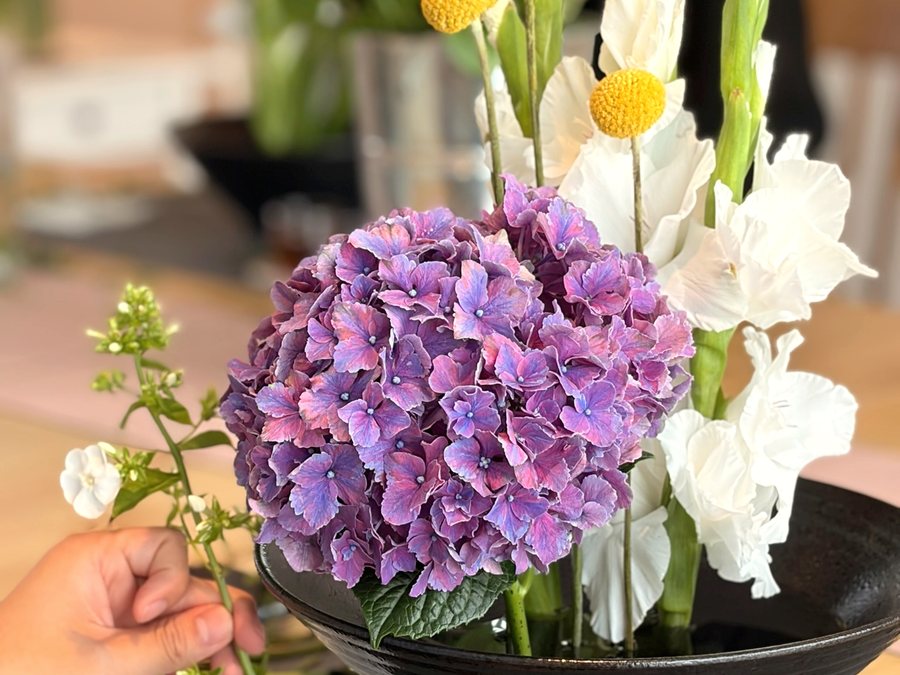 Flower arrangement workshop